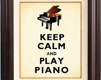 Popular items for piano illustration on Etsy