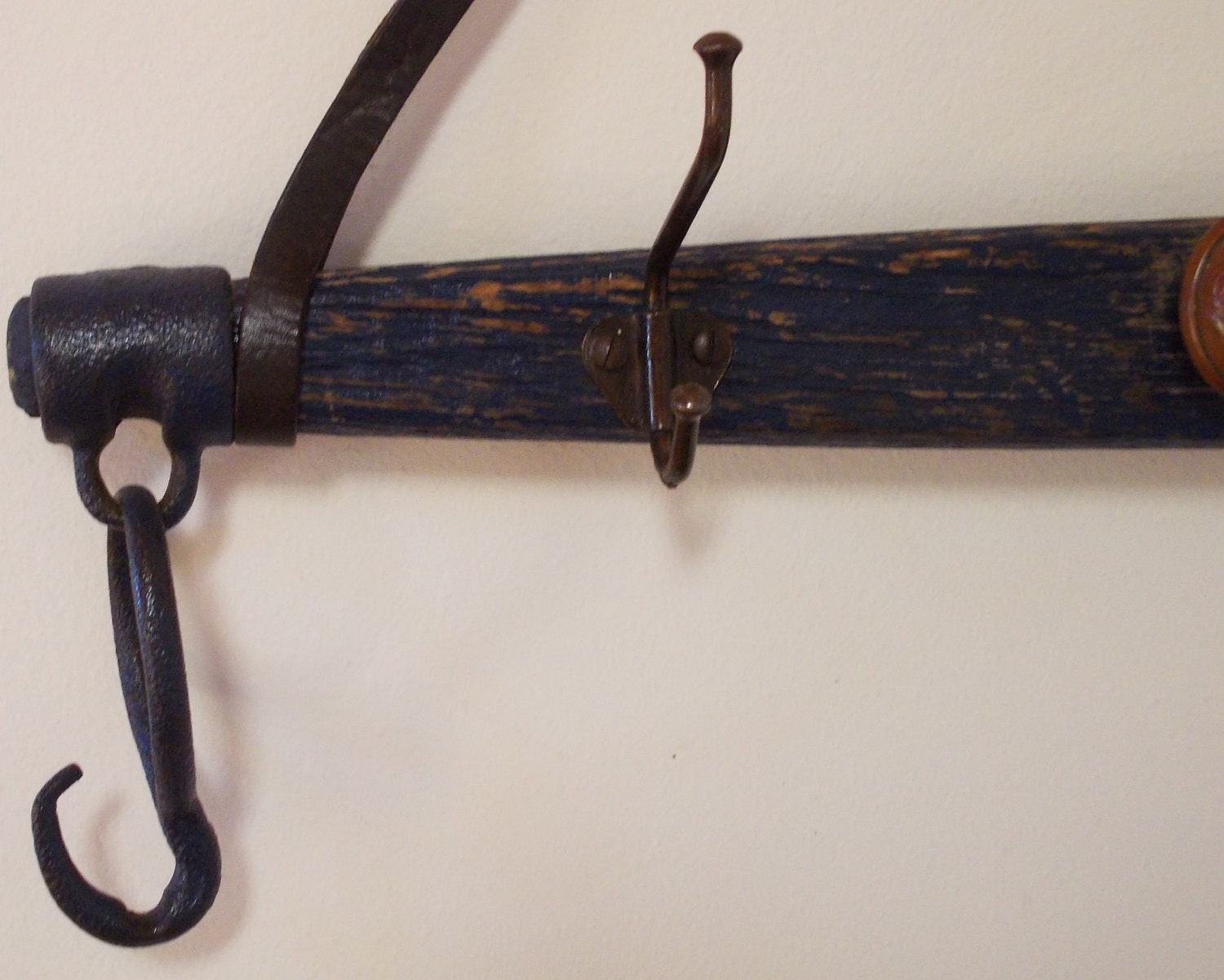 Antique Horse Yoke Upcycled Repurposed to Wall Hanging Coat