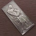Antique Virgin Mary and Baby Jesus Religious Medal French Sterling Silver by Daniel Dupuis SS-484