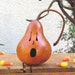 Halloween Gourd Jack O Lantern Natural Fall Harvest Spooky Pumpkin Decoration