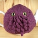 Curly Cthulhu Tea Cosy - a warm and fuzzy sweater for your teapot - Your choice of color and eyes