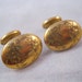 EDWARDIAN Art Nouveau Cuff Links H.A.A. & Co. Signed Gold Filled Unisex