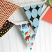 Bunting Banner, Fabric Banner, Fabric Flags, Baby Nursery Decor - Elephants, Giraffes, Zoo, Circus, Chevron - Ready to Ship