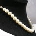 Vintage Pearl Choker Necklace with Rhinestones