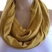 Perfect Mustard.. Easy Cowl.....Infinity Scarf...Super soft...All possible colors are coming