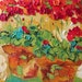 Geranium Floral Painting Original Oil Painting Impasto Jan Ironside