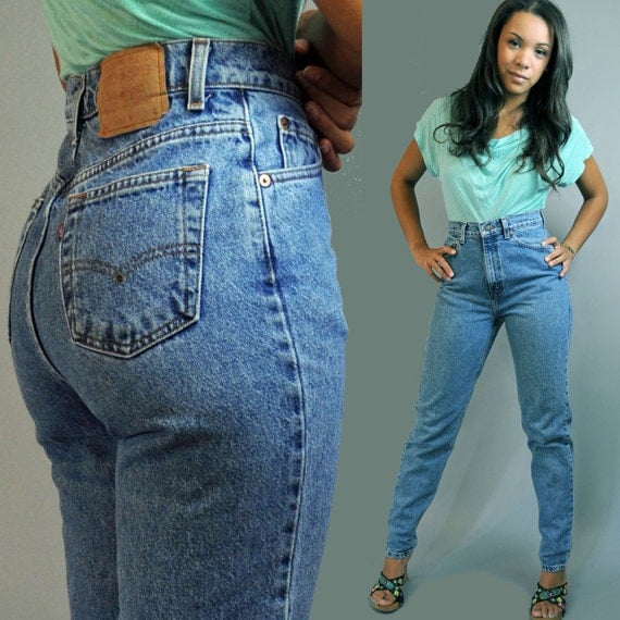 high waisted jeans levis vintage