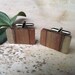Wood Cuff Links - Handmade Wooden Cufflinks - For the Groom, Groomsmen, Father, or 5-Year Anniversary Gift - 7/8 x 1/2 inch