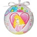 Disney Princess Handmade Christmas Ornament Quilted Fabric Holiday Ornament Childs Tree Decor Unique Ball Decoration by CraftCrazy4U