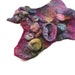 Felted Cuff Handmade Textured Women Wristband Multicolor Bracelet Fall Fashion