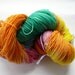 SALE Fingering weight hand painted superwash merino sock yarn The More You Know 490 yards, 100g