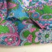 Fab Paisley Fabric from the 1960s. Vintage dress, blouse or lining material.