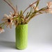 Chartreuse Green Vase / Handcrafted home decor / vases by carriage oak cottage