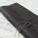 Ledger Style Leather Journal for Music Lovers
