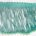 2 3/4 inch Satiny Turquoise Loop Fringe Trim . . . 10 yards