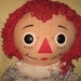 Big Beautiful Vintage Raggedy Ann Doll 40" high