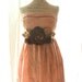 Gypsy cowgirl party dress, boho, french country sundress, romantic, shabby chic clothing, womens clothing, cottage chic,