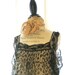 Animal print top, gypsy apron shirt, country cowgirl glam tunic top, ruffle cottage chic, womens clothing, shabby clothing