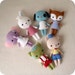 Pocket Pets pdf Pattern - Set of Six