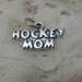 Sterling Silver Hockey Mom Charm