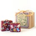 American Traveler - Miniature Dollhouse Luggage with National Park and US Destination Travel Stickers - Dusty Rose Suitcases
