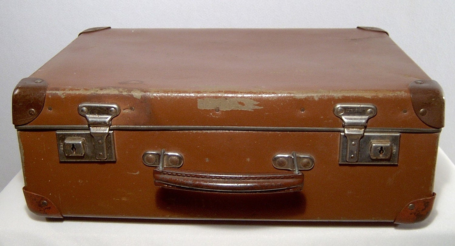 small leather briefcase