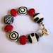 Beaded Bracelet, Kazuri Bangle, Fair Trade, Ceramic Jewelry