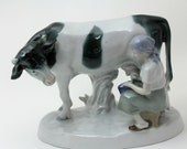 cow porcelain