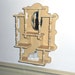 Vintage Shabby Chic Mirror What Not Shelf, Home, Art