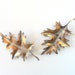 vintage gold copper colored metal leaf wall hangings - fall - autumn