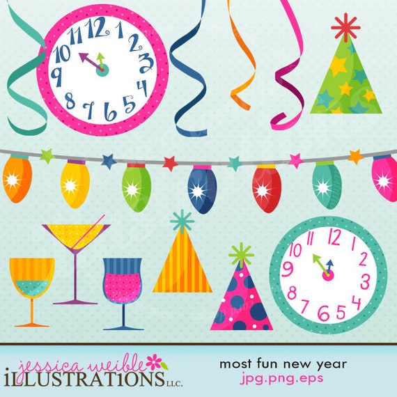 free clipart of new years eve party - photo #47