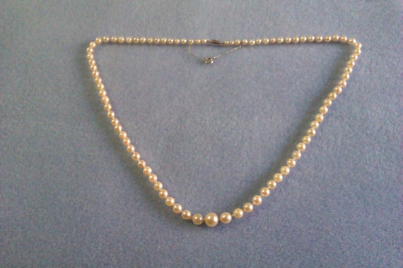 Vintage 1950s Ciro Cultured Pearls 20 Inches