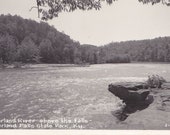 Real Photo Post Card Unused RPPC Cumberland River  (549)