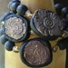 SALE...not your basic black bracelet....spiral design
