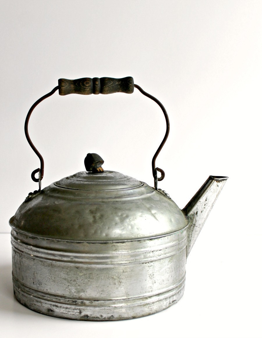 Vintage Aluminum Tea Kettle 1