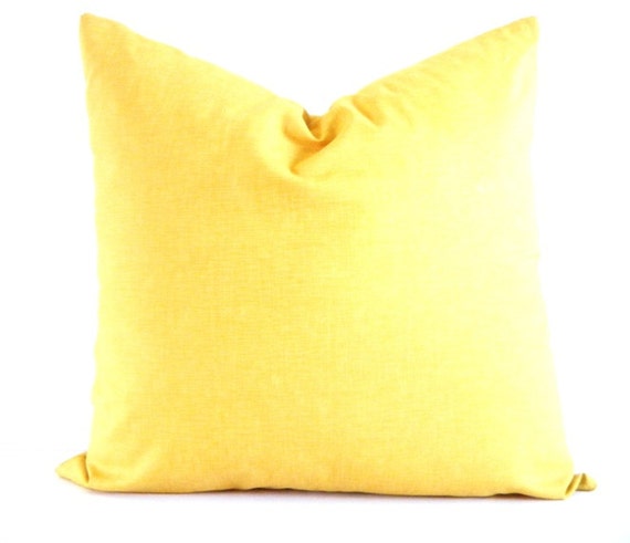 Large Mustard Yellow Pillow Bohemian Decorative Pillows