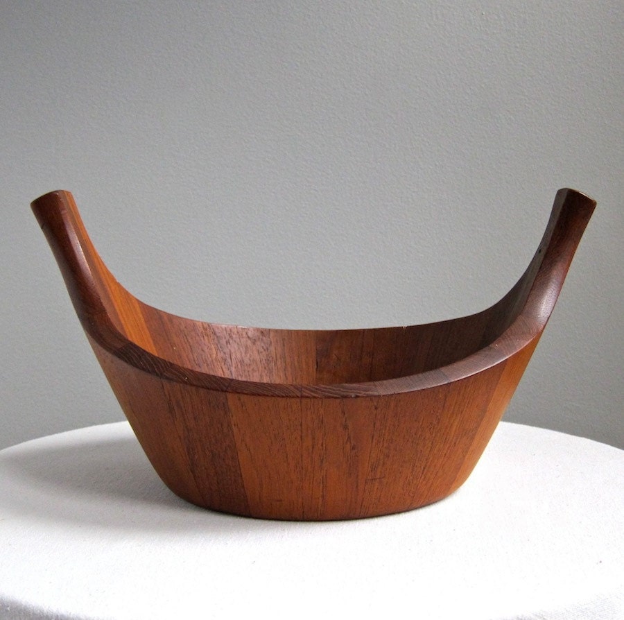 Dansk Teak Viking Bowl by Jens Quistgaard by BarkingSandsVintage