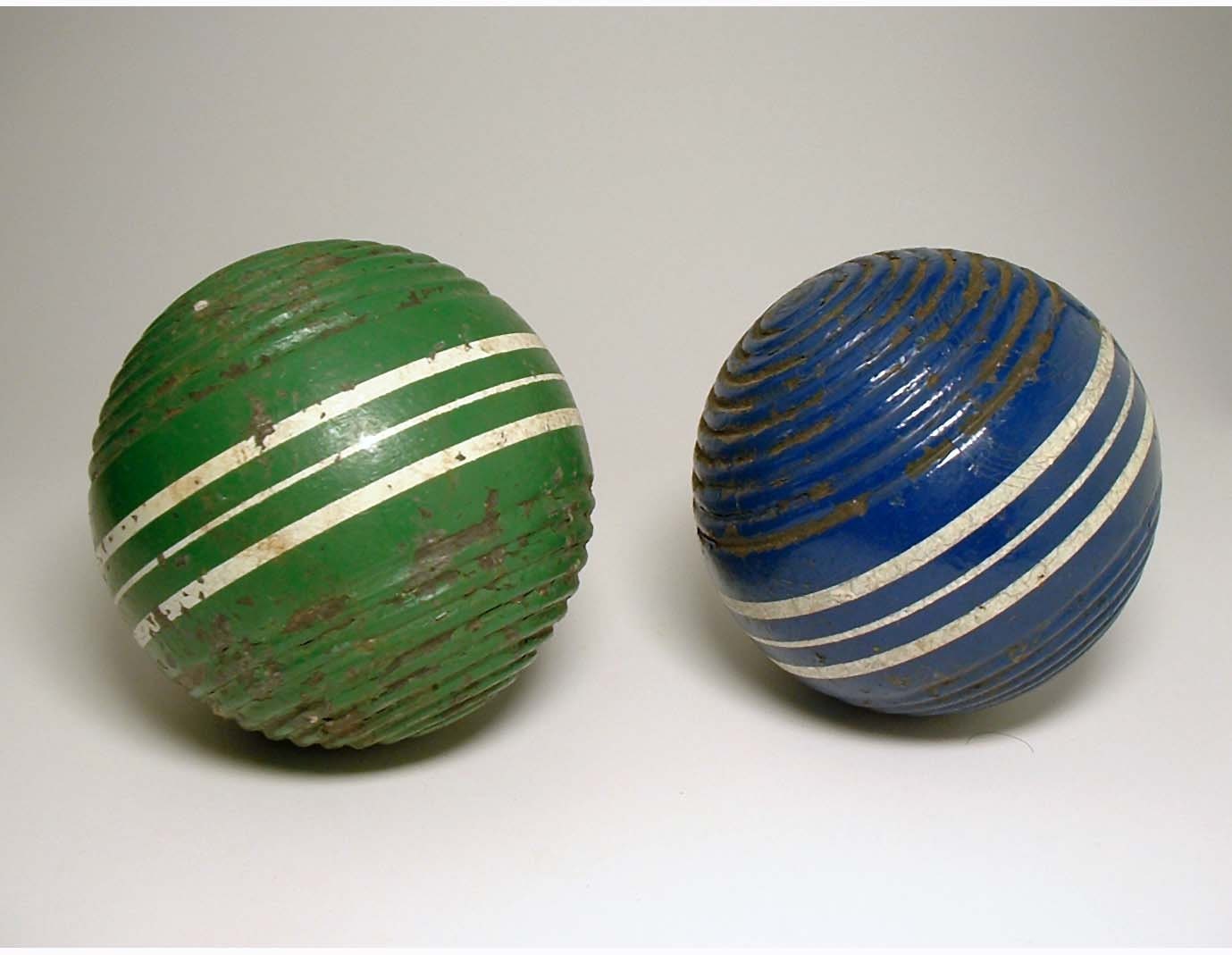 Vintage Croquet Balls circa 1940's