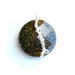 snakeskin / Fire agate pendant / sterling wire wrapped gemstone pendant / fire crackle agate gemstone / green and black