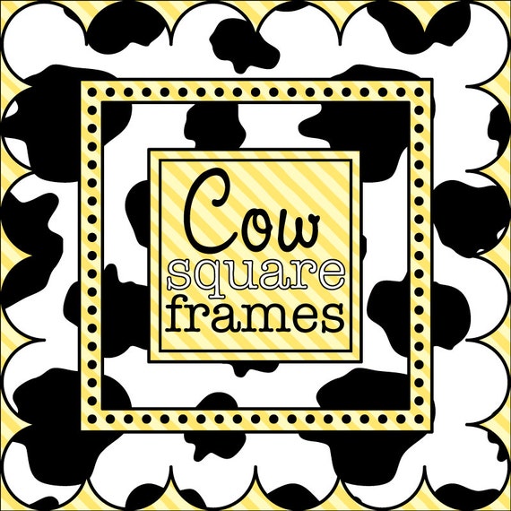 cow print clip art - photo #34