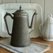 Antique Farmhouse Tin Coffee Pot Sale was 98.00