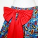 Skirt, Gathered, Large Detachable Bow, Comic Wham Zoom Pow