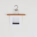 Vintage wooden hanger, A vintage pants hanger that would make original art hanging