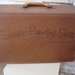 Vintage Leather Sample Case Bowling Shirt Sample Case RARE
