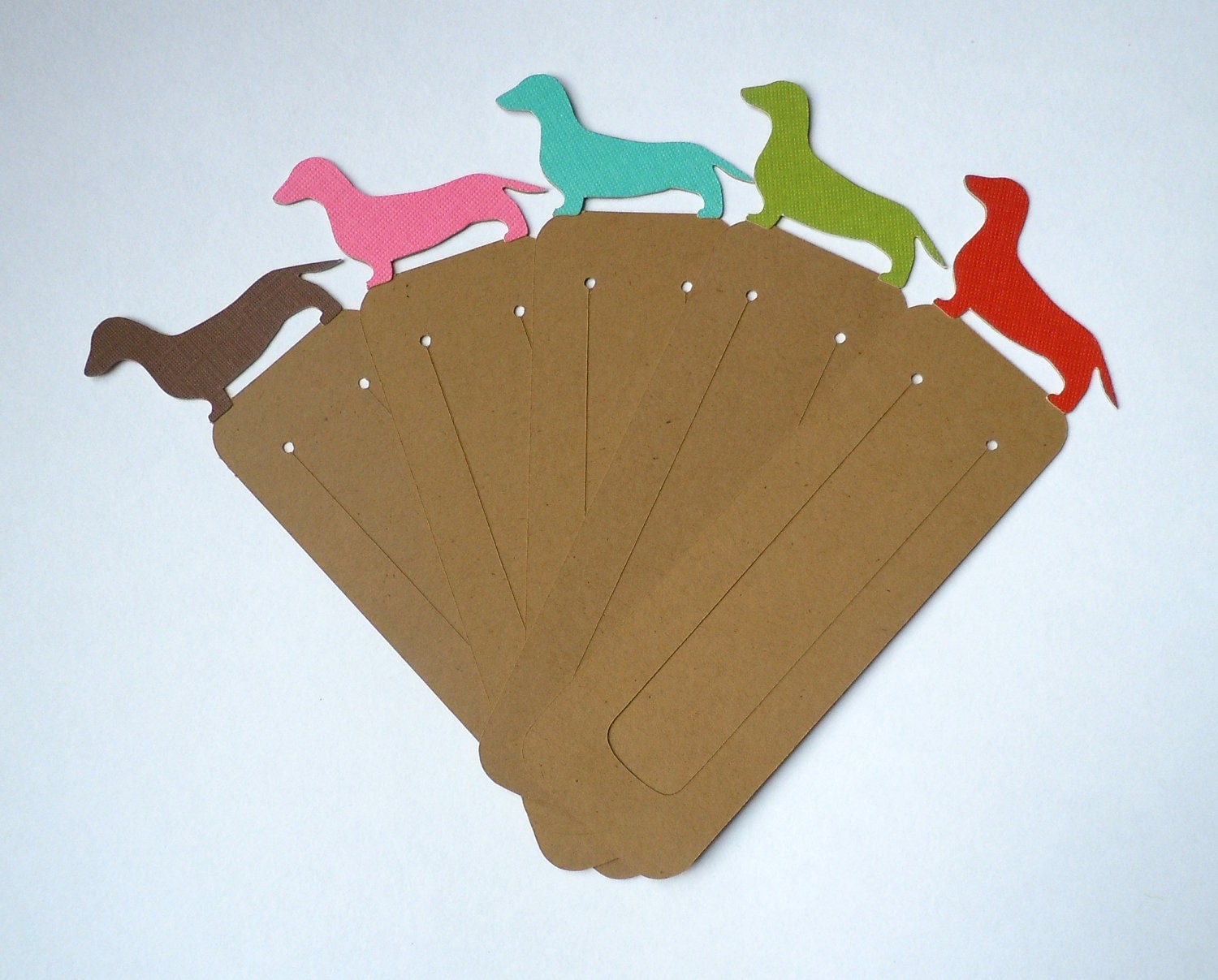 Dachshund Bookmarks Set of 10