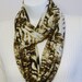Knit Infinity Scarf TRIBAL