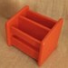 All-Purpose Organizer Caddy / Upcycled Letter Mail Holder / Desk Organizer