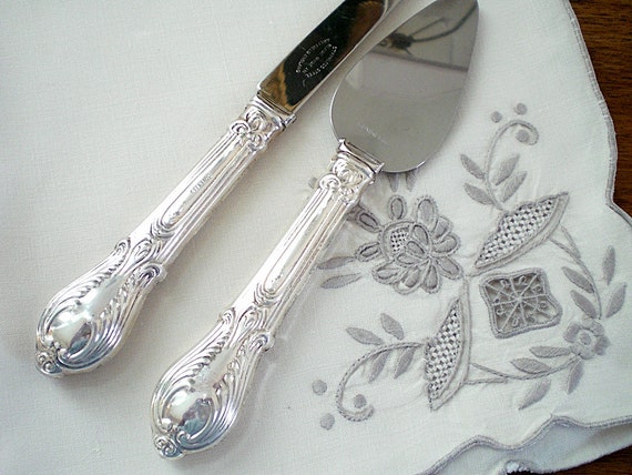 Ornate knife Spreader, Serving Cheese Knife cheese & spreader  Flatware, Silver Sterling