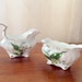 Lily of the Valley Hammersley SUGAR and CREAMER Fine Bone China Made in England Gilt edge