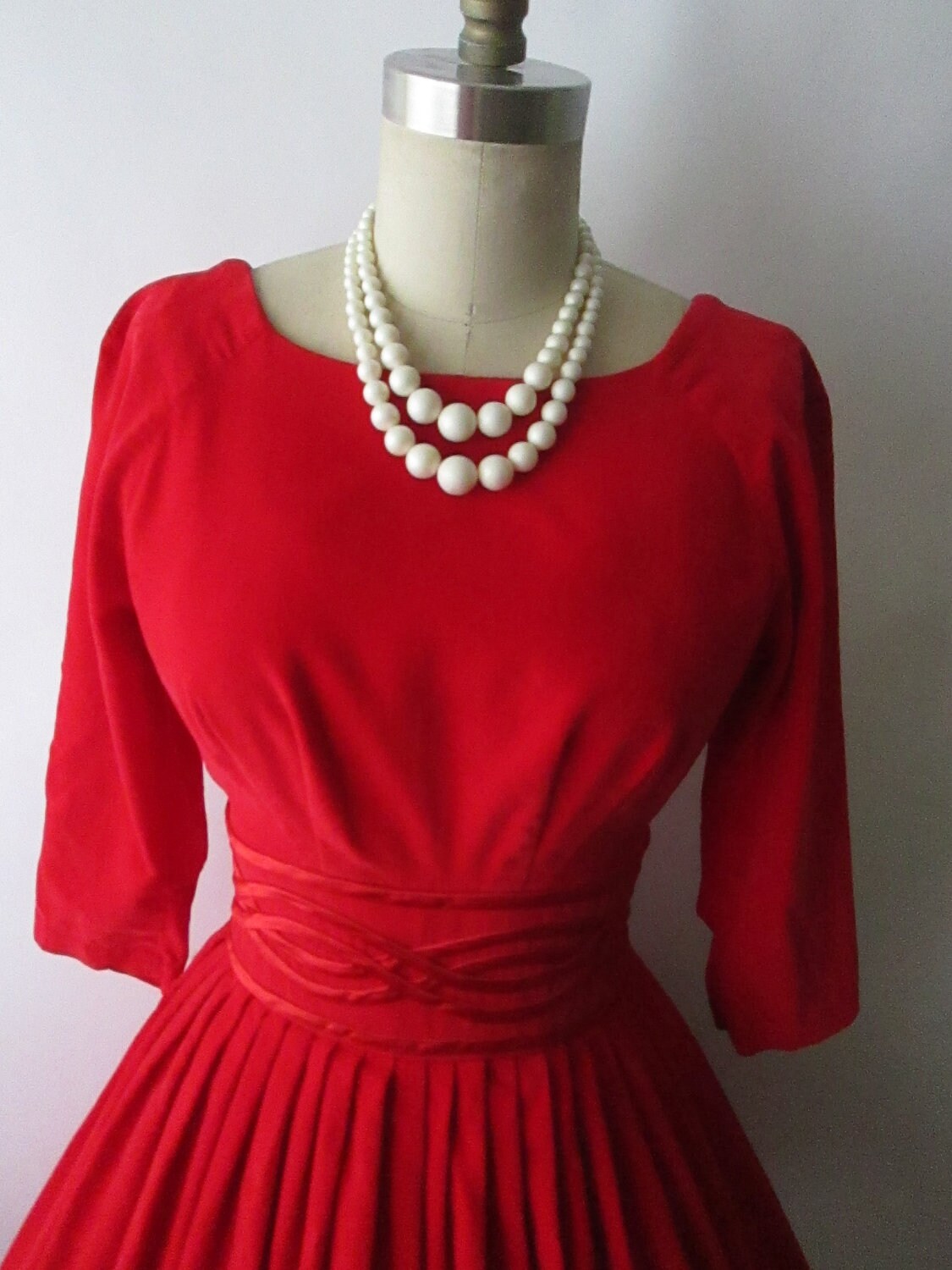 vintage christmas gown